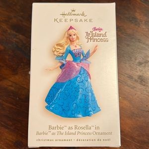 Barbie as Rosella in The Island Princess Hallmark Ornament